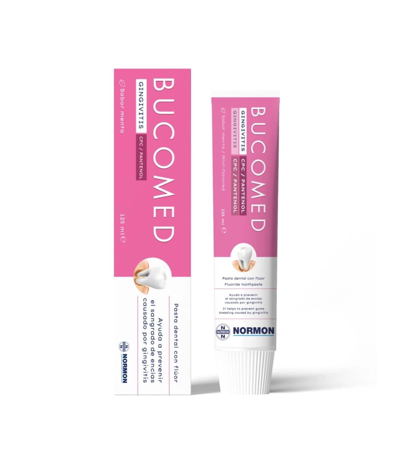 Bucomed Gingivitis Pasta dental con flúor - Imagen 1