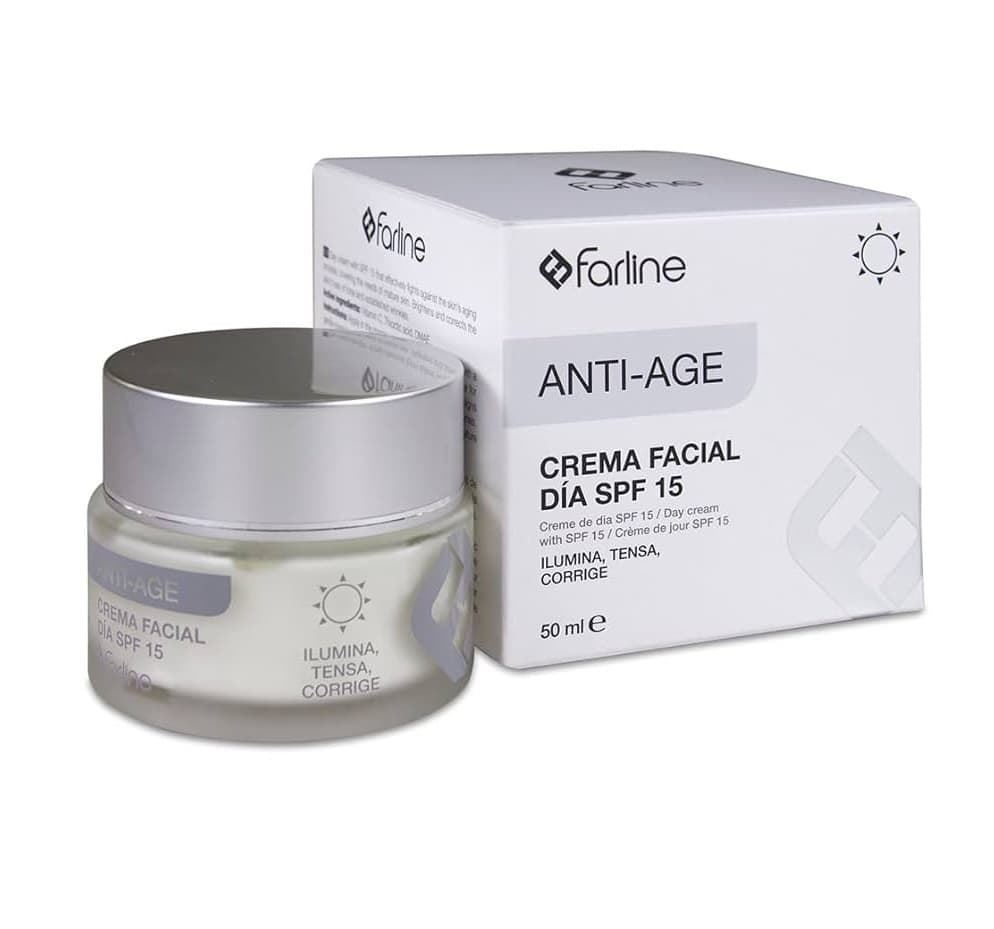 Farline Crema Facial Antiage Día spf 15 - Imagen 1