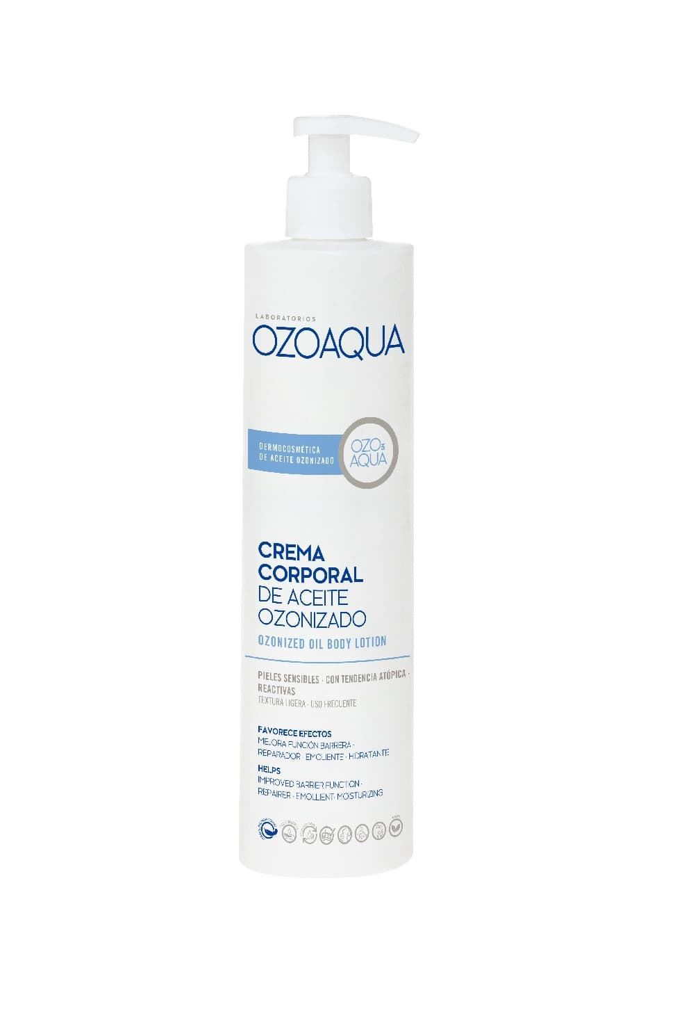 Ozoaqua Crema Corporal de Aceite Ozonizado - Imagen 1